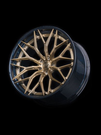 Octopus & Ocean Design Custom Carbon Fiber Wheels - styling view