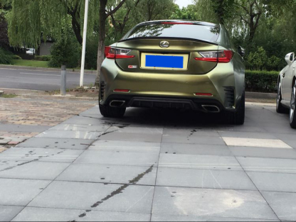 Lexus RC200 Glanzen Silkblaze Style Carbon Fiber Parts - styling view