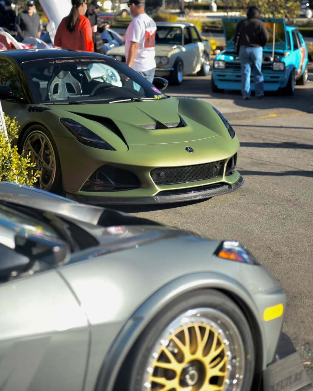 Lotus Emira V Style Dry Carbon Parts - styling view