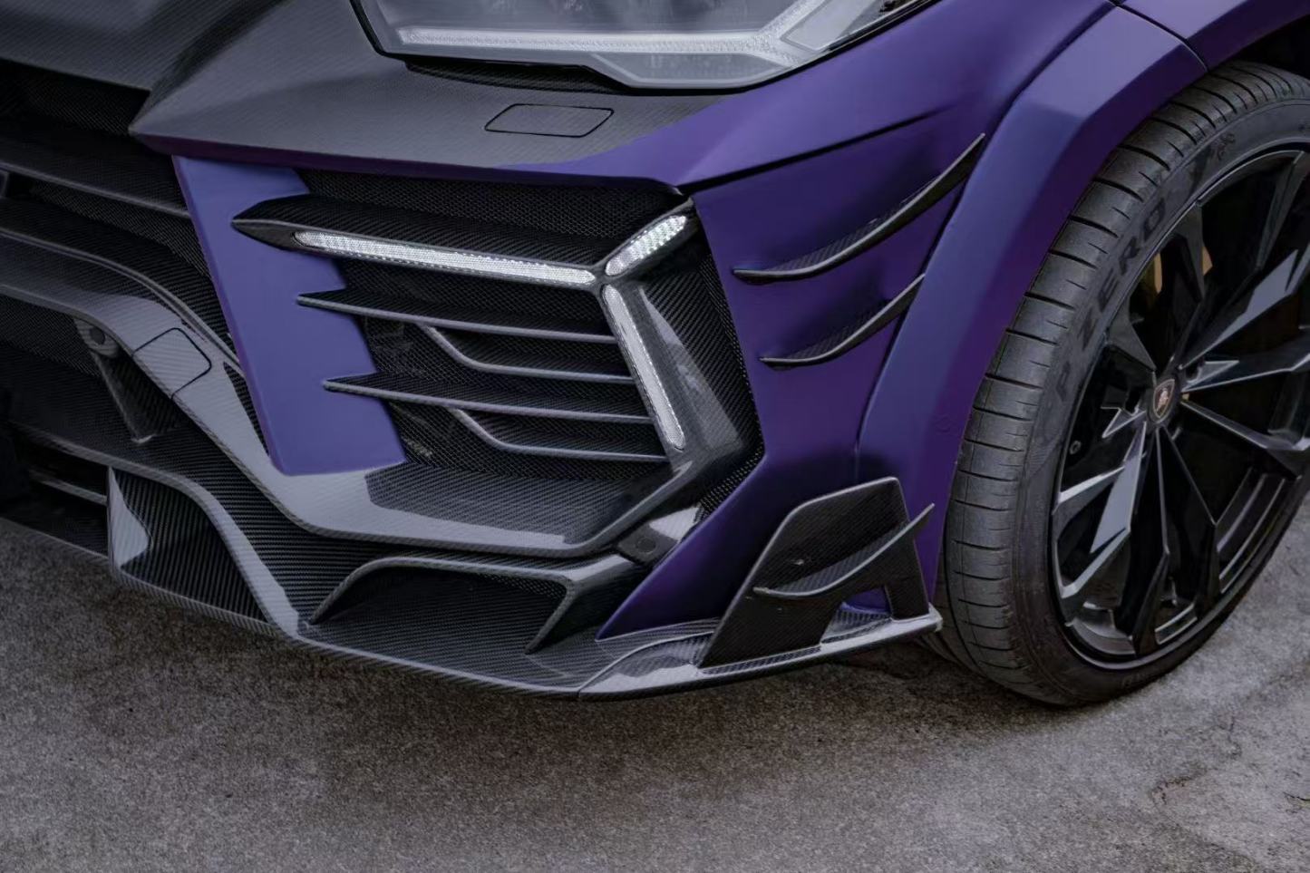 Lamborghini Urus MSY Gen 3 Style Dry Carbon Body Kit - styling view