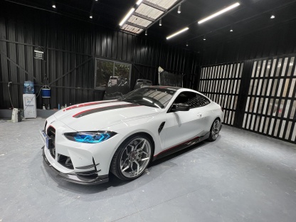 BMW G80 M3/G82 M4 CSL Style Dry Carbon Parts - styling view