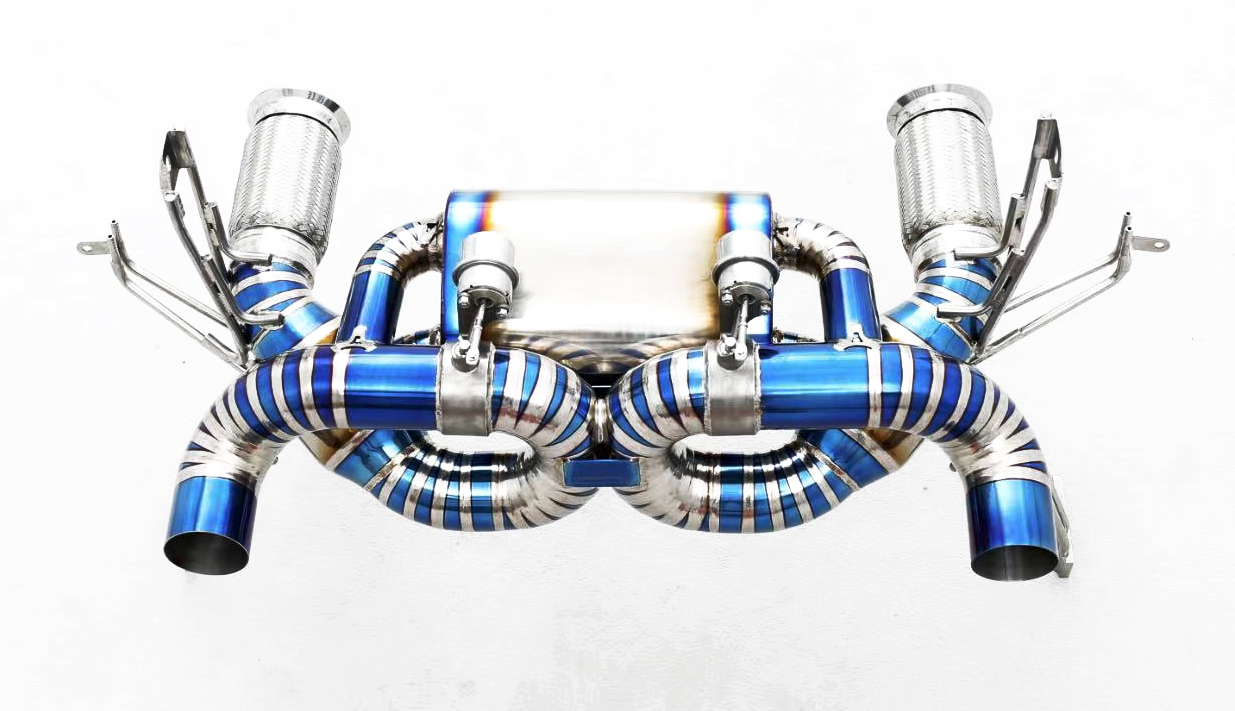 Lamborghini LP700/LP720/LP750 SVJ Style Conversion Parts and Configurations - styling reference for Titanium Alloy Exhaust
