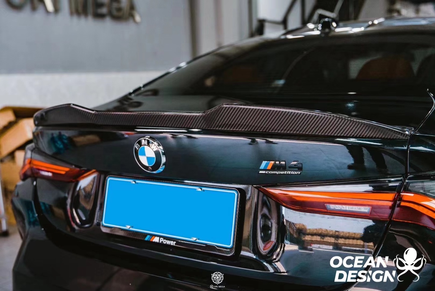 BMW G80 M3/G82 M4 Maxton MT Style Dry Carbon Parts - styling view