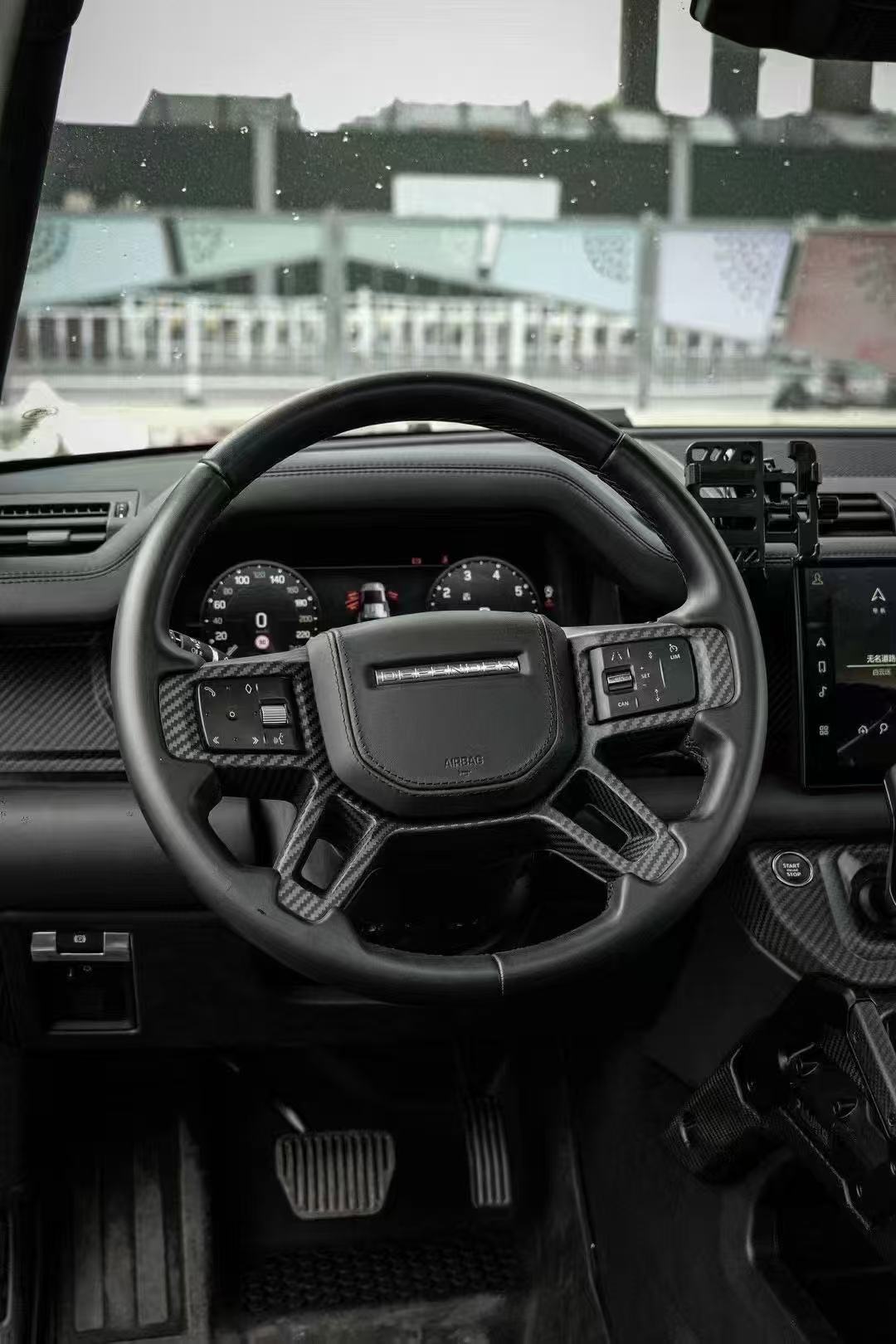 Land Rover Defender Dry Carbon Trim Parts - styling view