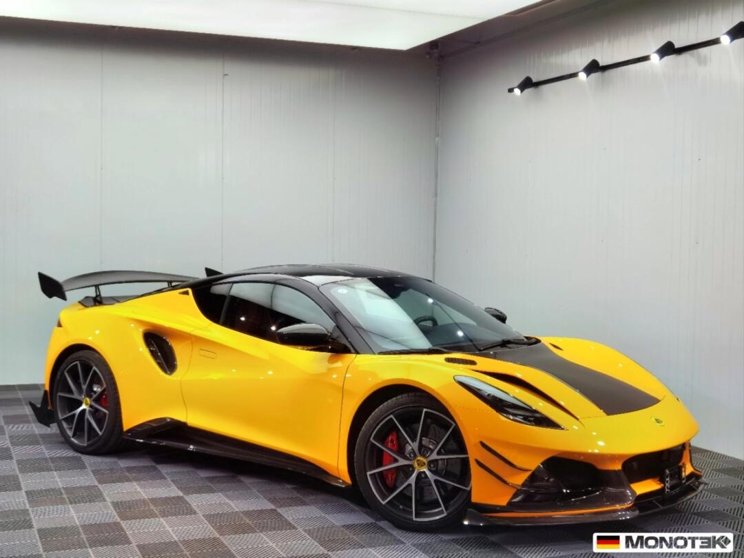 Lotus Emira Monotek Style Dry Carbon Parts - styling view