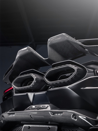 Lamborghini Revuelto R Style Dry Carbon Parts - styling view