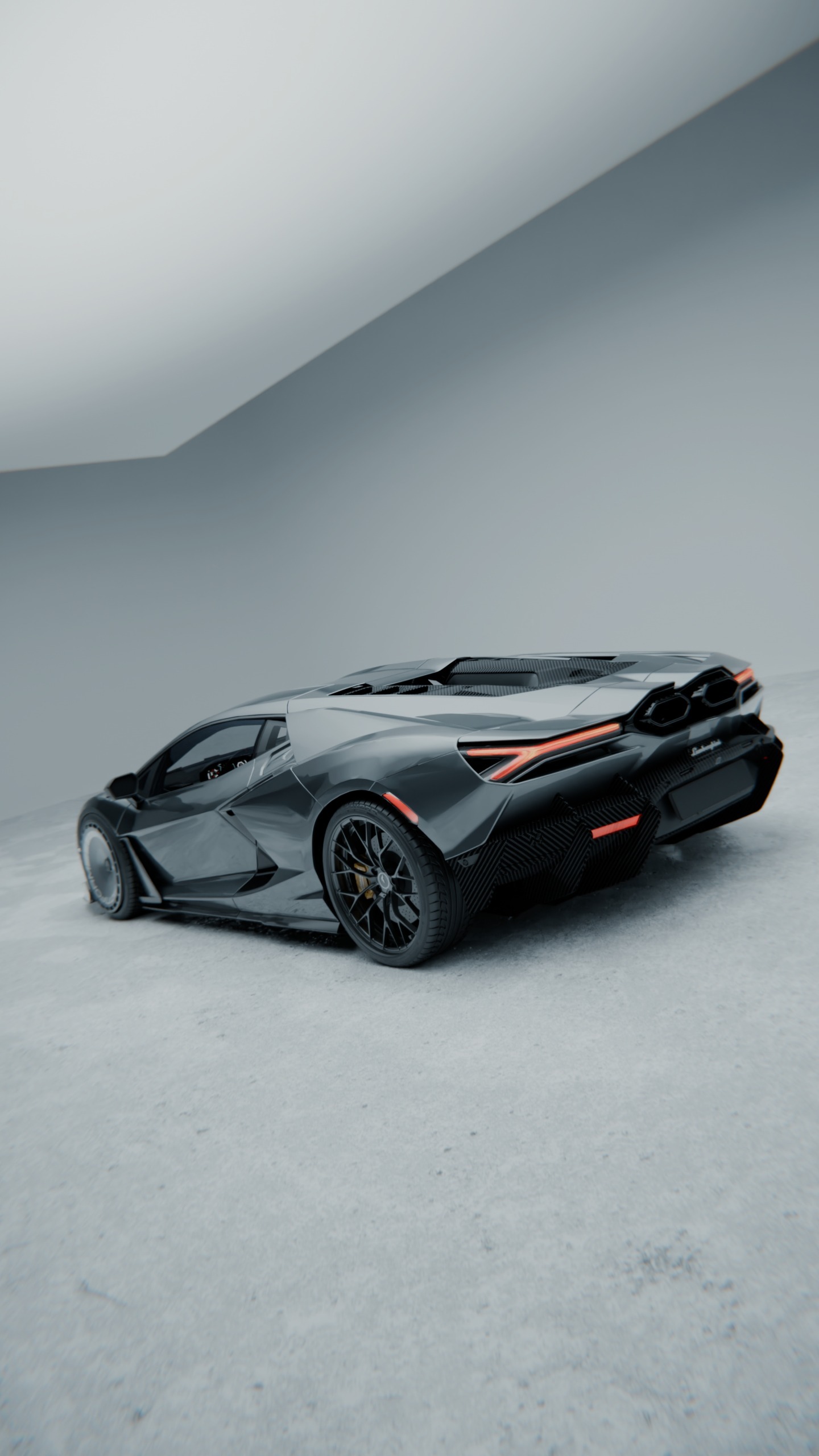 Lamborghini Revuelto Octopus Front Lip - styling view