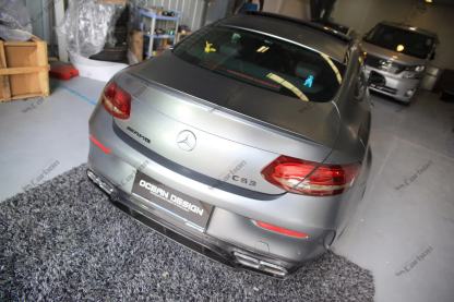 Mercedes-Benz C63 Coupe Edition One Style Carbon Fiber Parts - styling view