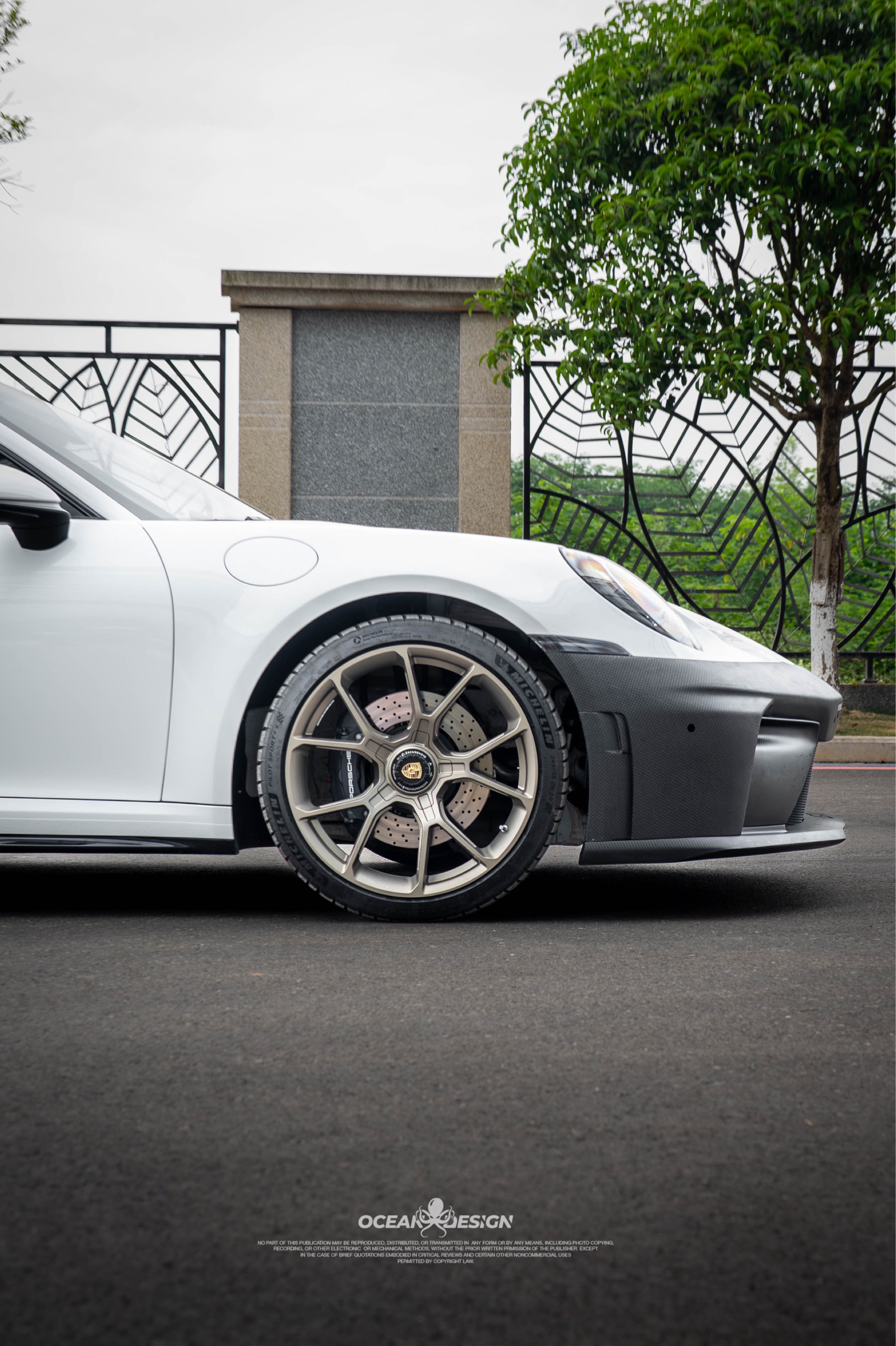 Porsche 911 992.1 / 992.2 GT3 Style Conversion Parts - styling view