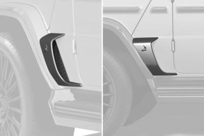 Mercedes-Benz W465 G63 Topcar Style Dry Carbon Parts - styling reference for Front Fender Trim