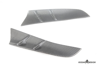 2021–2025 BMW M3 (G80) / M4 (G82) CSL Style Front Fender Trim – Dry Carbon Fiber