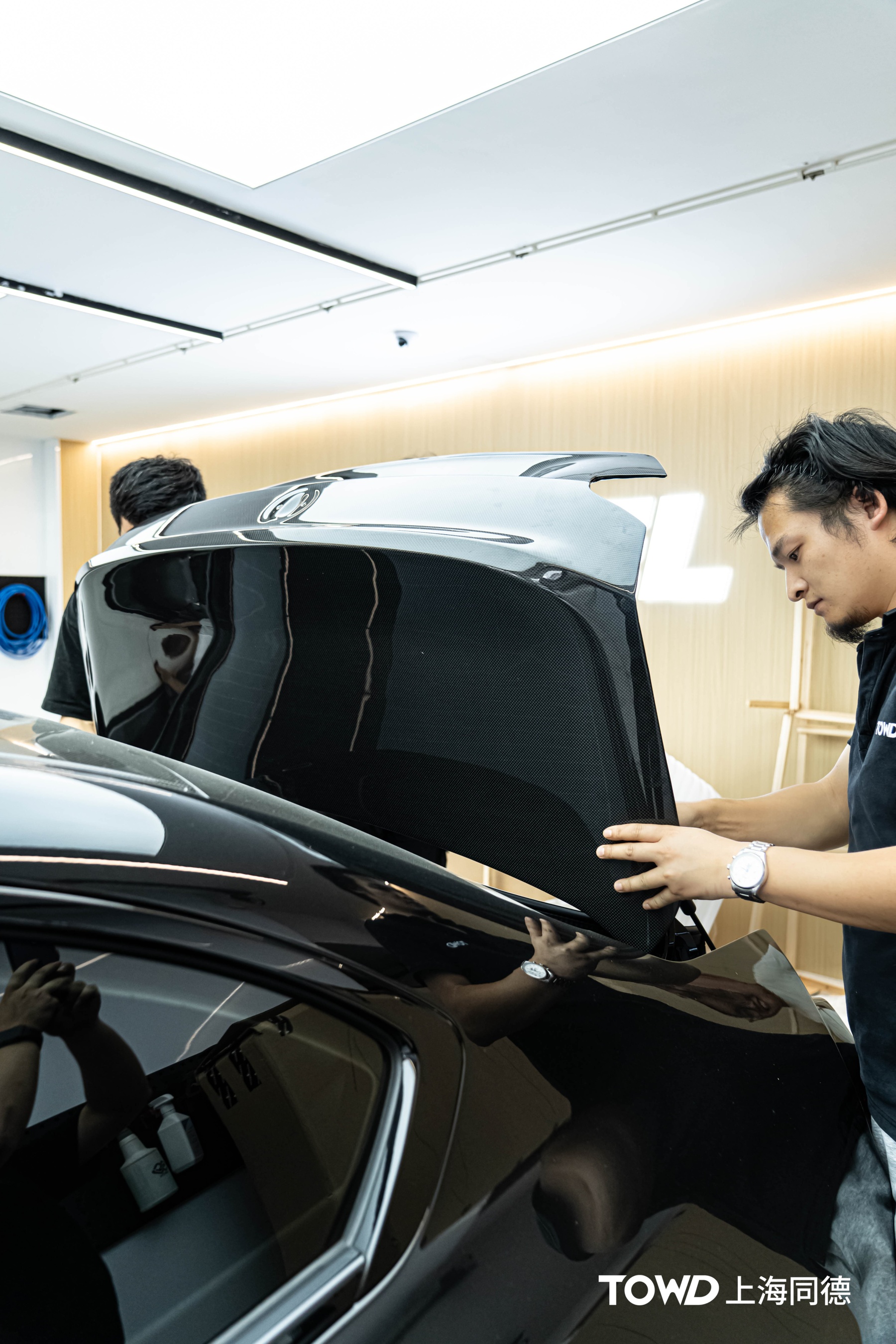 BMW G87 M2 AP Style Dry Carbon Parts - styling view