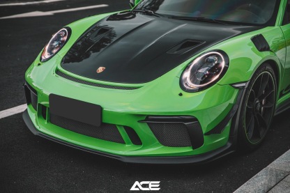 Porsche 991 GT3 RS OEM Style Dry Carbon Parts - styling view