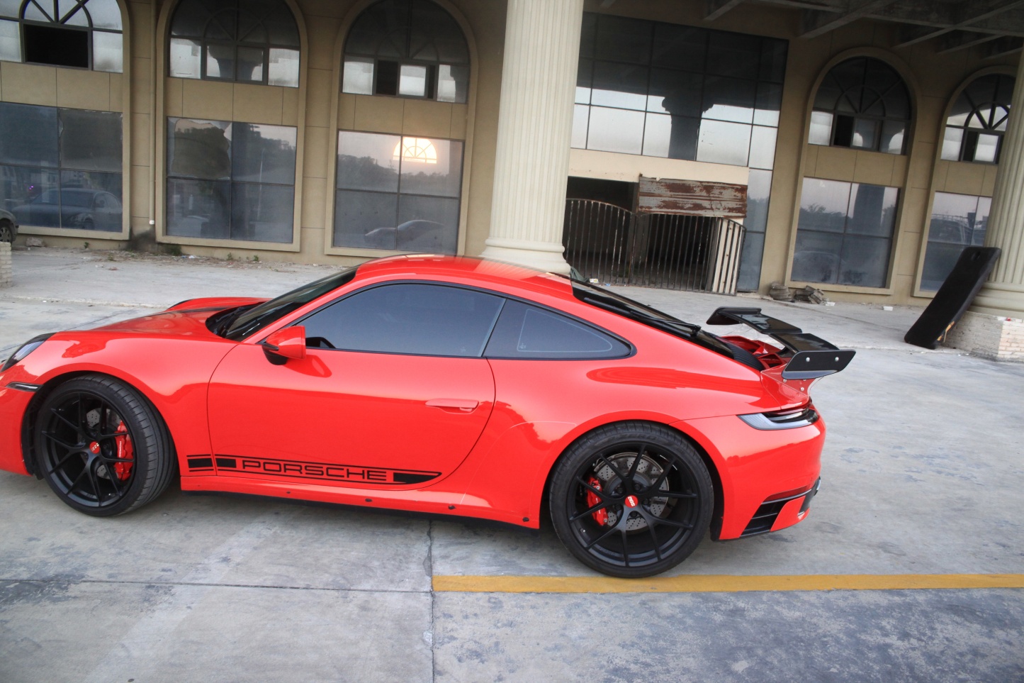 Porsche 911 992.1 Techart Style Carbon Parts - styling view