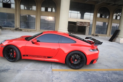 Porsche 911 992.1 Techart Style Carbon Parts - styling view