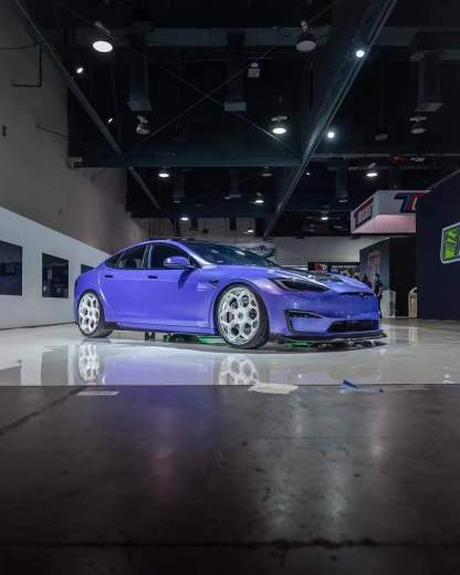 Tesla Model S 2023-2025 V Style Parts - styling view