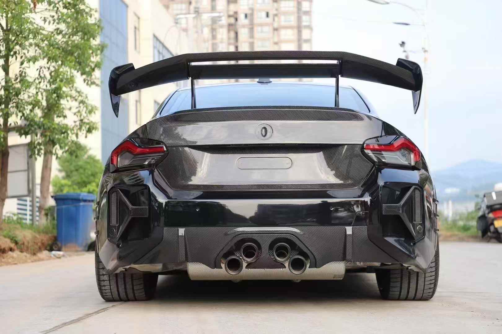 BMW G87 M2 Ocean Design OEM Style Dry Carbon Parts - styling view