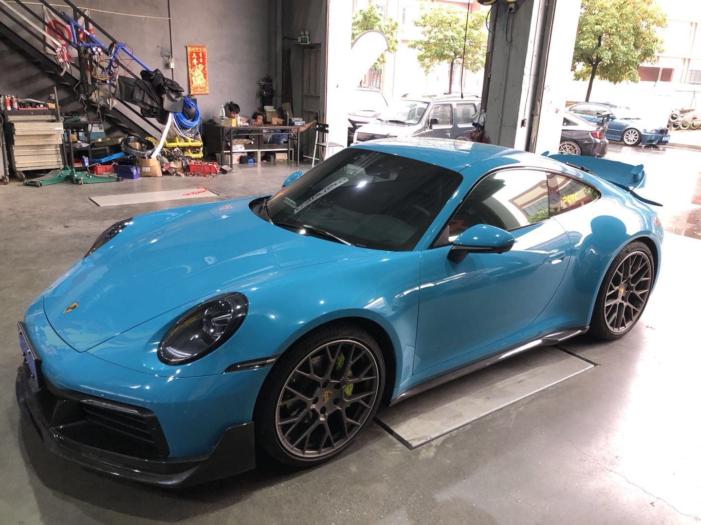 Porsche 911 992.1 Turbo S Style Parts - styling view