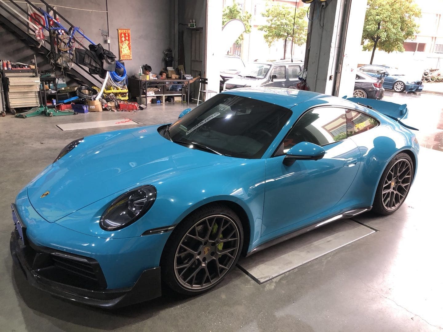 Porsche 911 992.1 Turbo S Style Parts - styling view