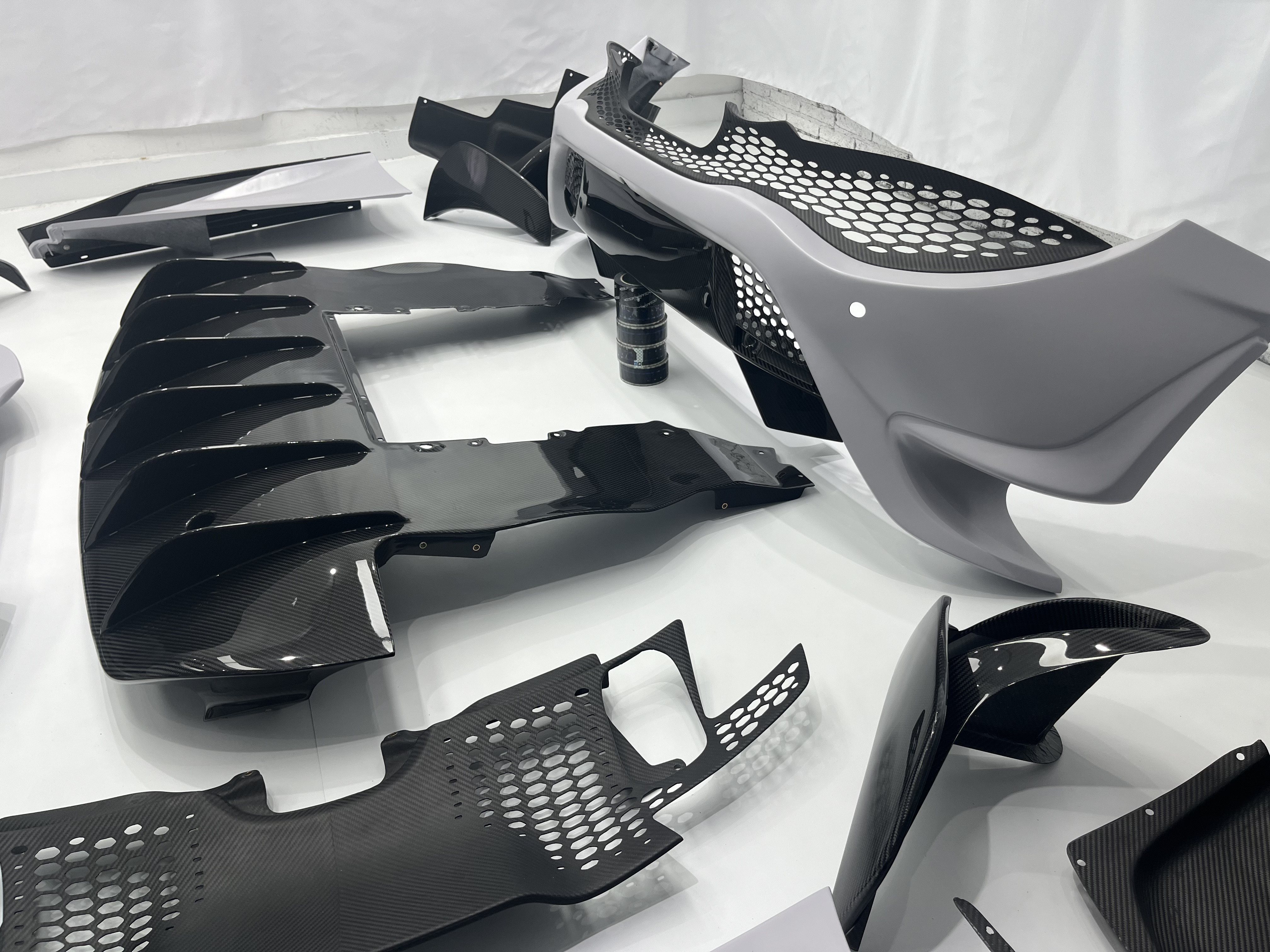 McLaren 720S to 765LT Style Dry Carbon Conversion Kit - styling view