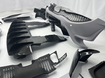 McLaren 720S to 765LT Style Dry Carbon Conversion Kit - styling view