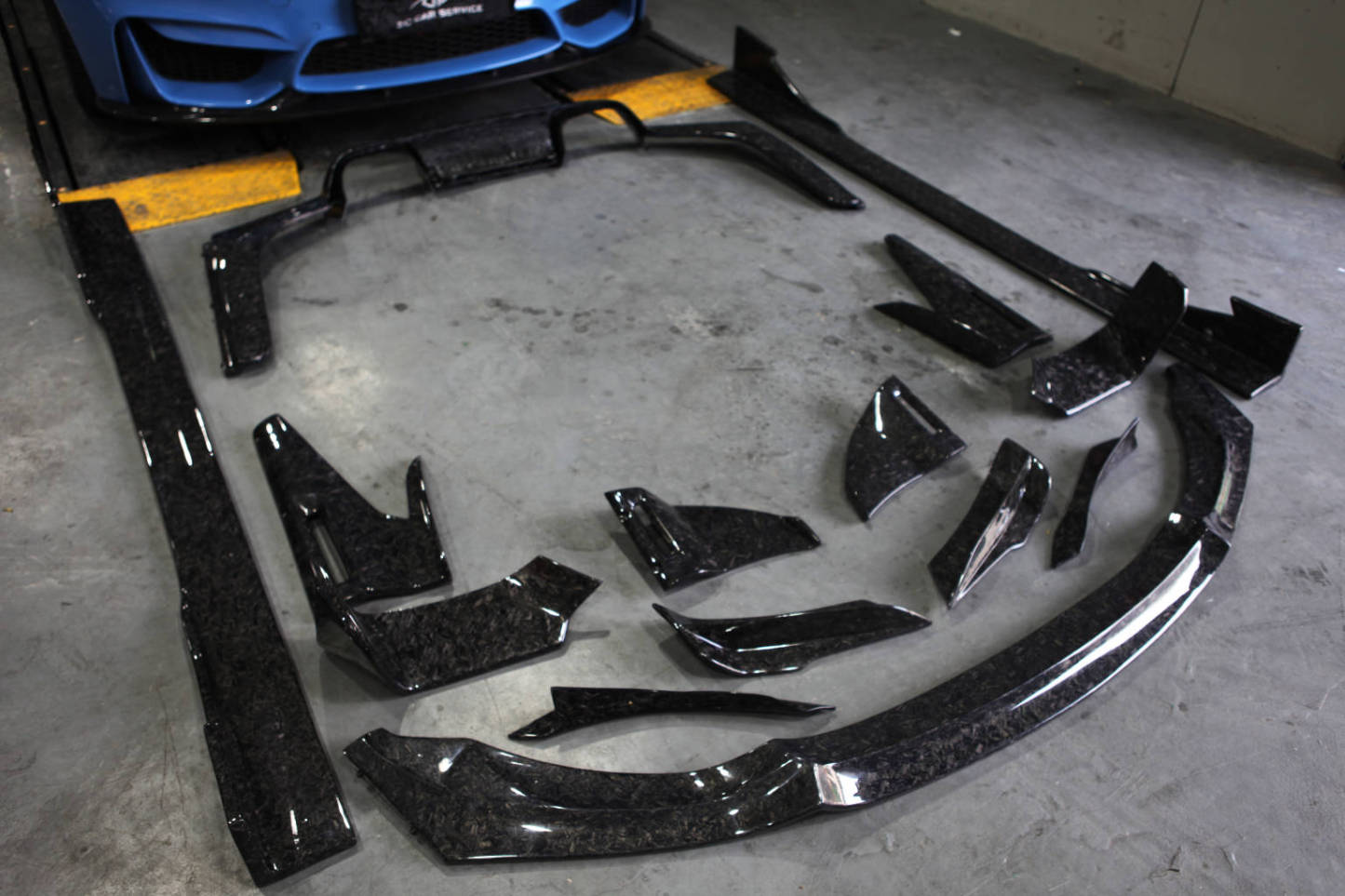 BMW F80 M3/F82 M4 MAD Type 4 Style Parts - styling view