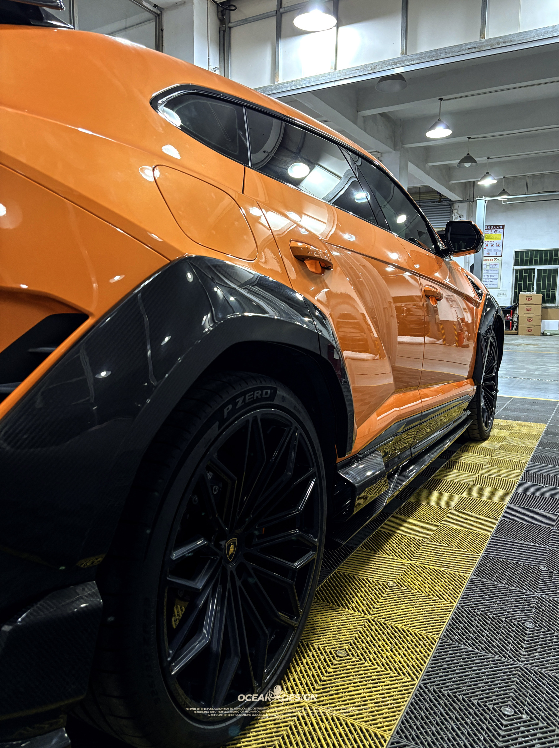 Lamborghini Urus SE U Style Parts - styling view