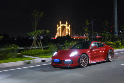 Porsche 911 992.1 Techart Style Carbon Parts - styling view