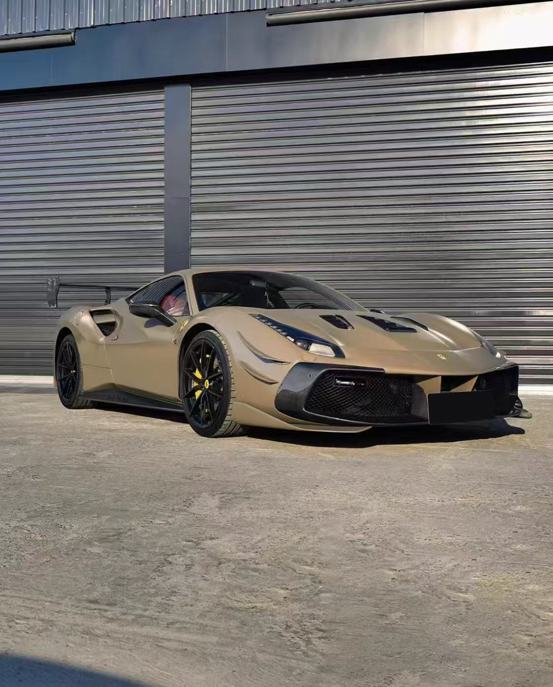Ferrari 488 Challenge Evo Style Conversion Parts - styling view