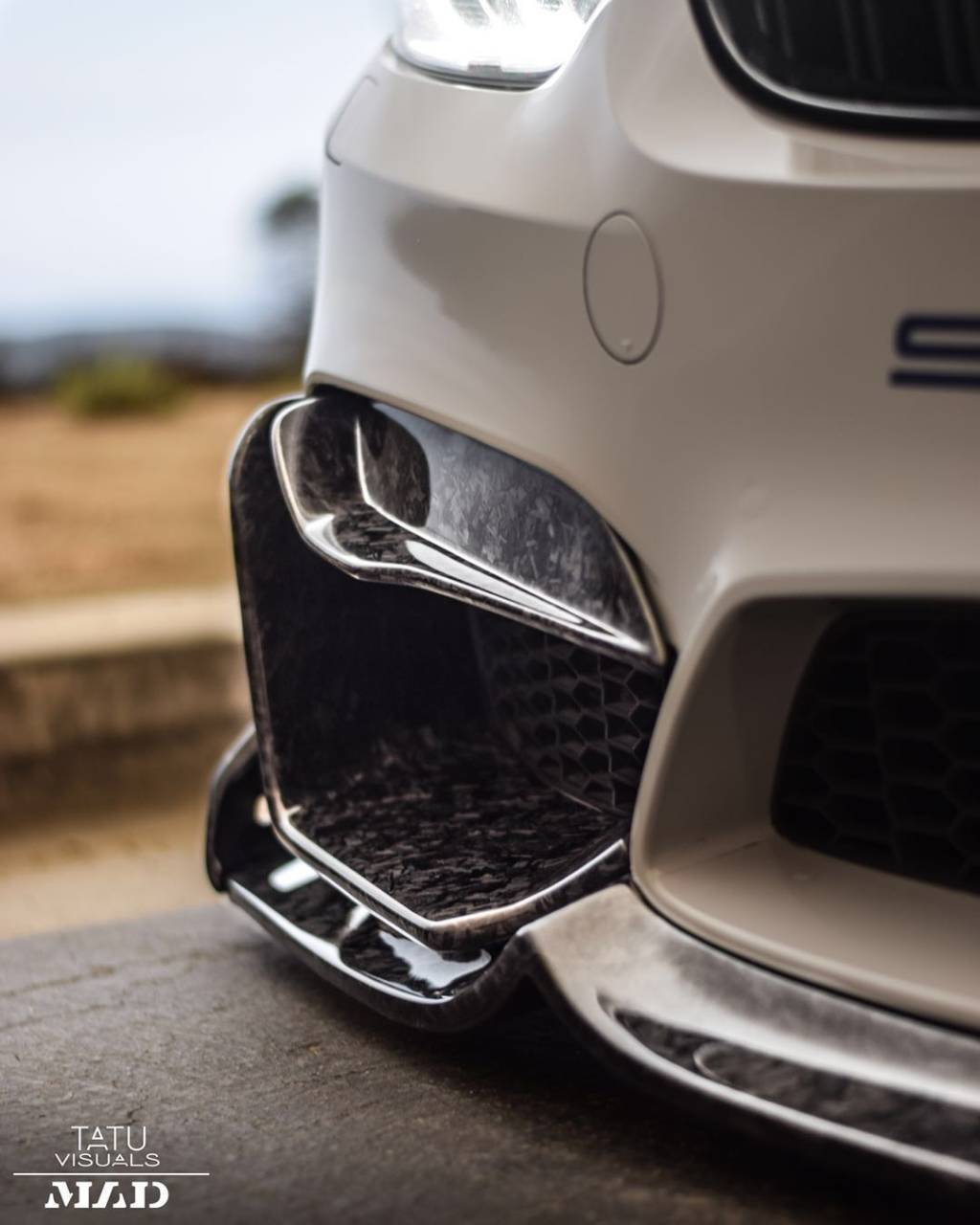 BMW F80 M3/F82 M4 MAD Type 4 Style Parts - styling view