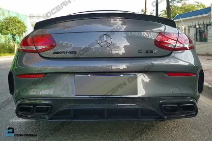 Mercedes-Benz C63 Coupe Edition One Style Carbon Fiber Parts - styling view