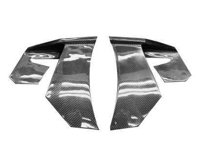 McLaren GT Dry Carbon Parts - styling reference for Rear Bumper Side Panels