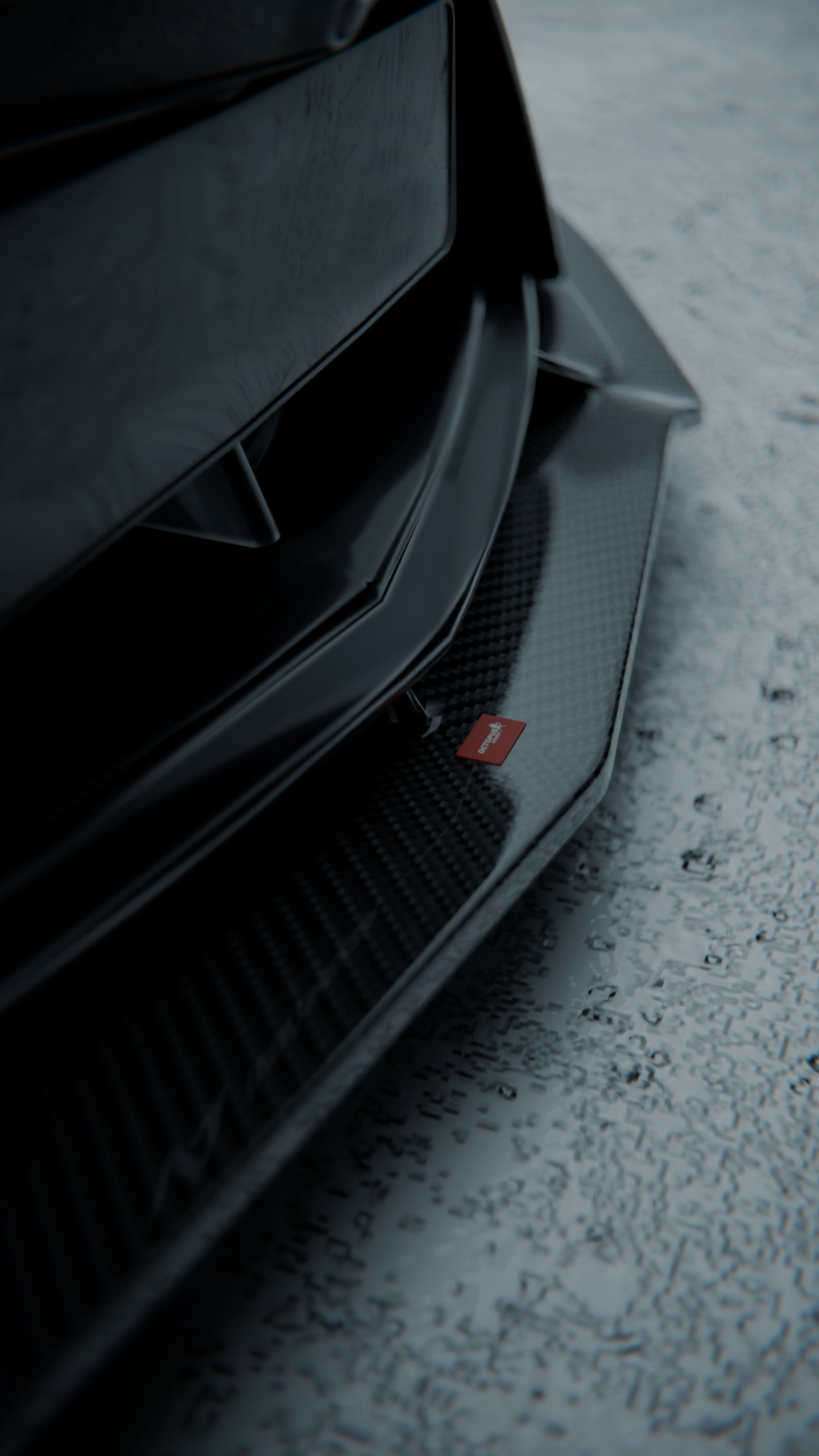 Lamborghini Revuelto Octopus Front Lip - styling view