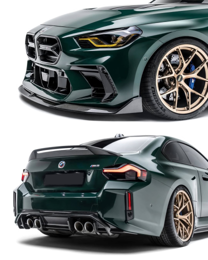 BMW G87 M2 AR V2 Style Dry Carbon Parts - styling view