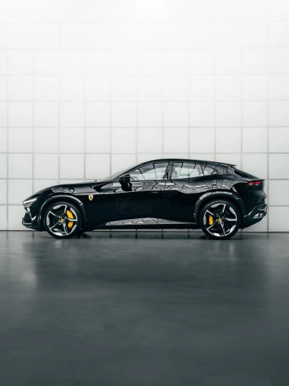 Ferrari Purosangue OEM Style Dry Carbon Parts - styling view
