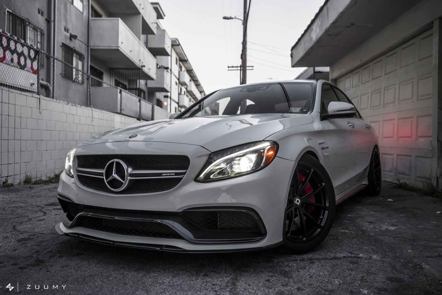 Mercedes-Benz C63 Coupe ModCarbon Style Parts - styling view