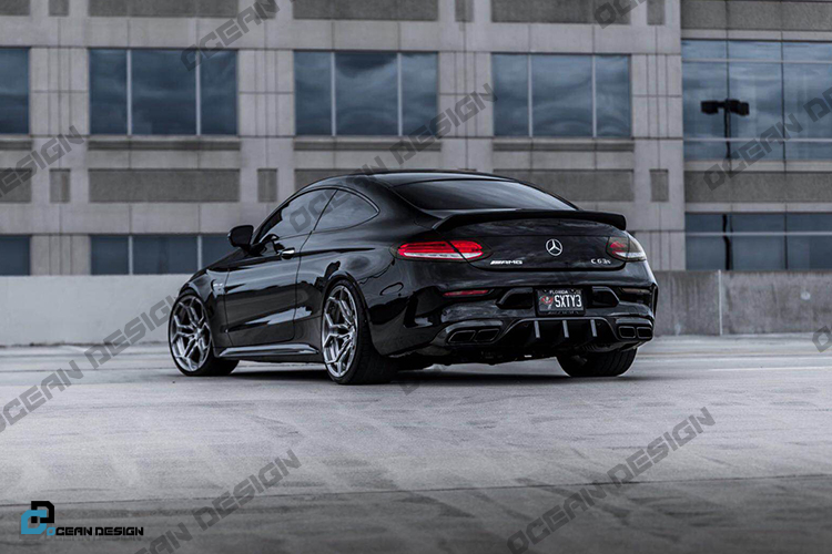Mercedes-Benz C63 Coupe ModCarbon Style Parts - styling view