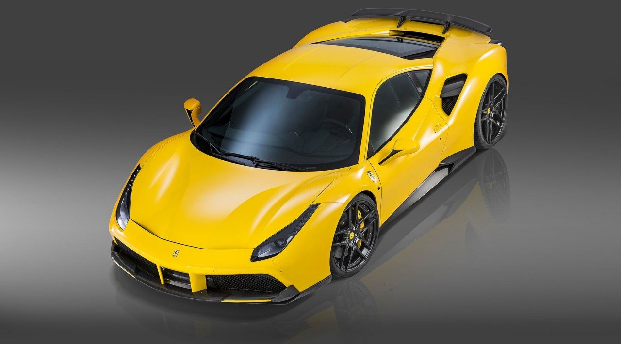 Ferrari 488 GTB/Spider N Style Parts - styling view