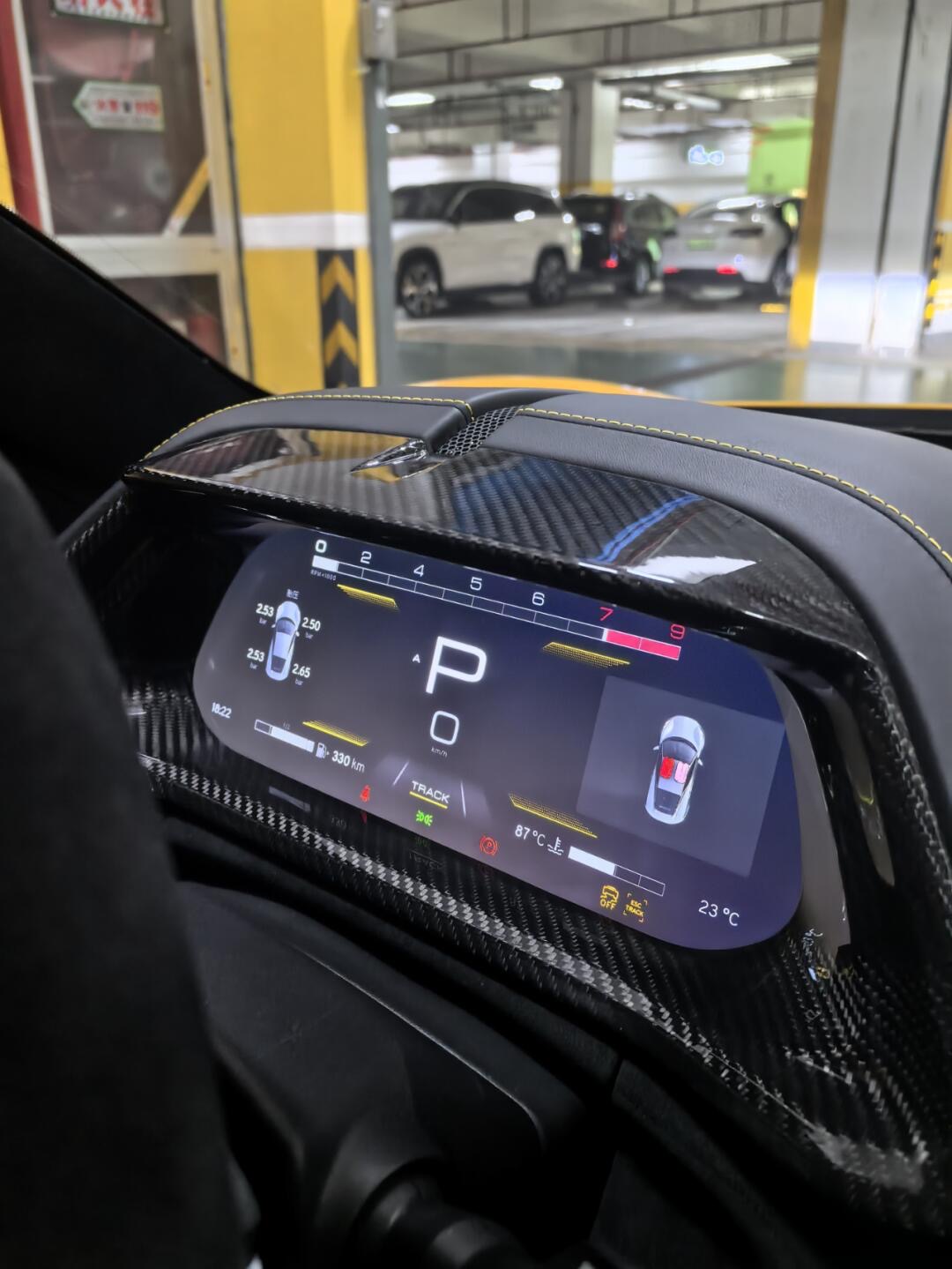 Lotus Emira Carbon Trim Parts - styling view