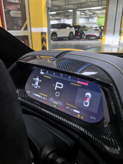 Lotus Emira Carbon Trim Parts - styling view