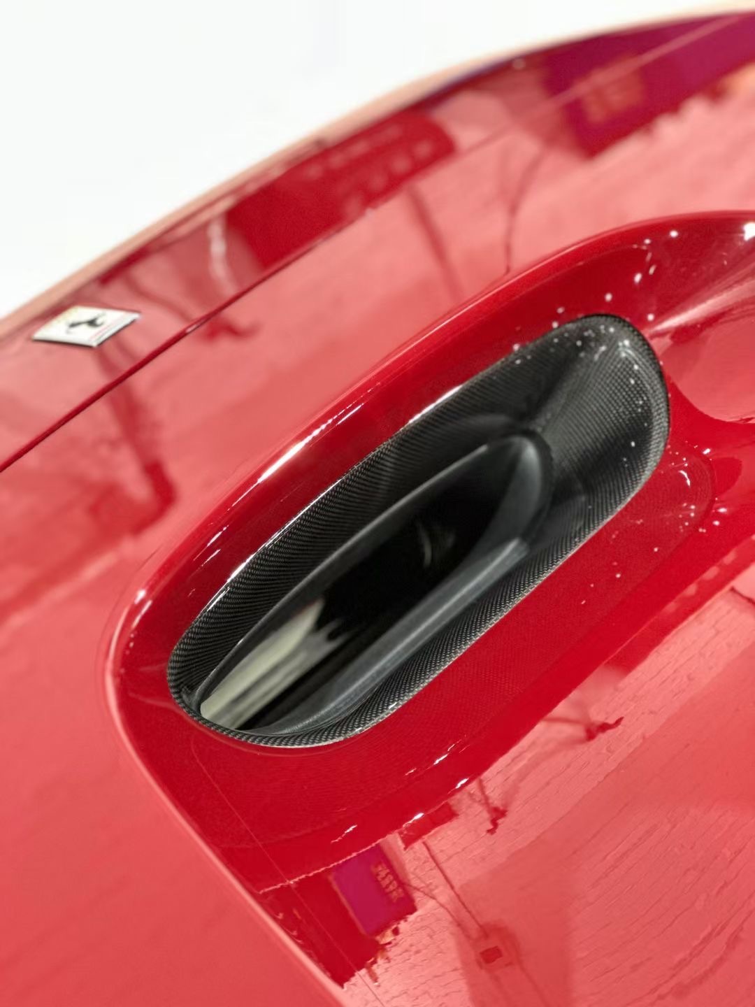 Ferrari F8 OEM Style Dry Carbon Parts - styling view