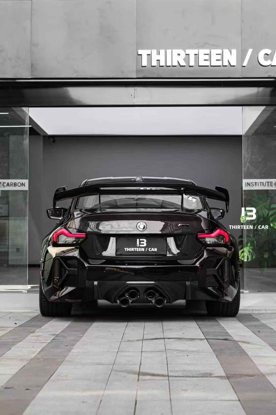 BMW G87 M2 Ocean Design OEM Style Dry Carbon Parts - styling view