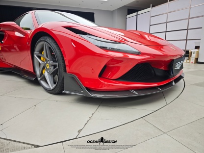 Ferrari F8 MSY Style Parts - styling view