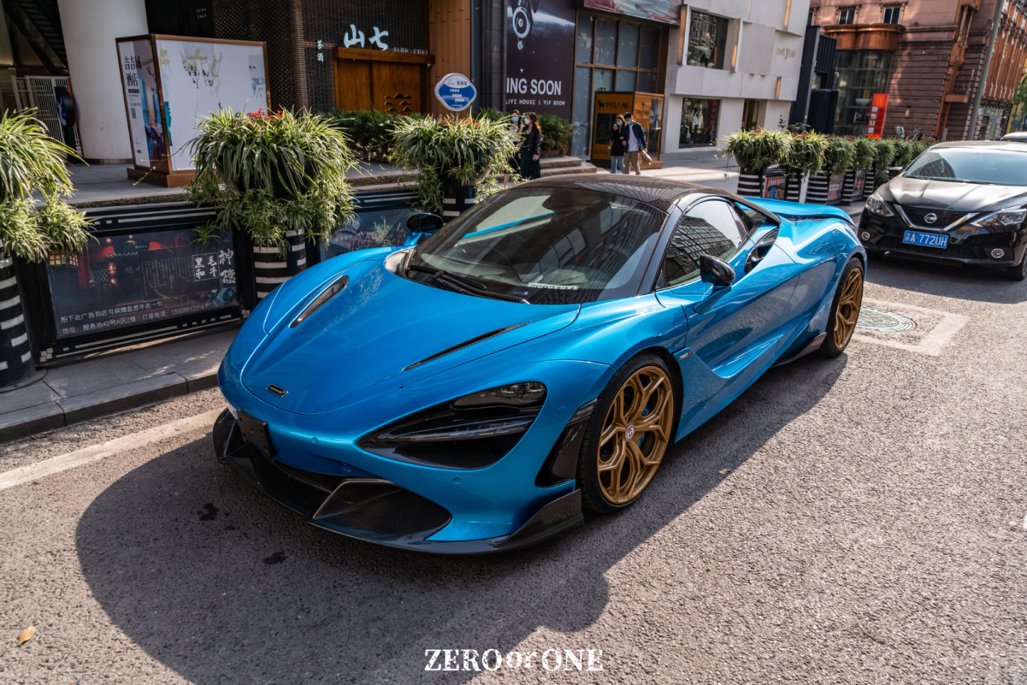 McLaren 720S V Style Carbon Fiber Parts - styling view