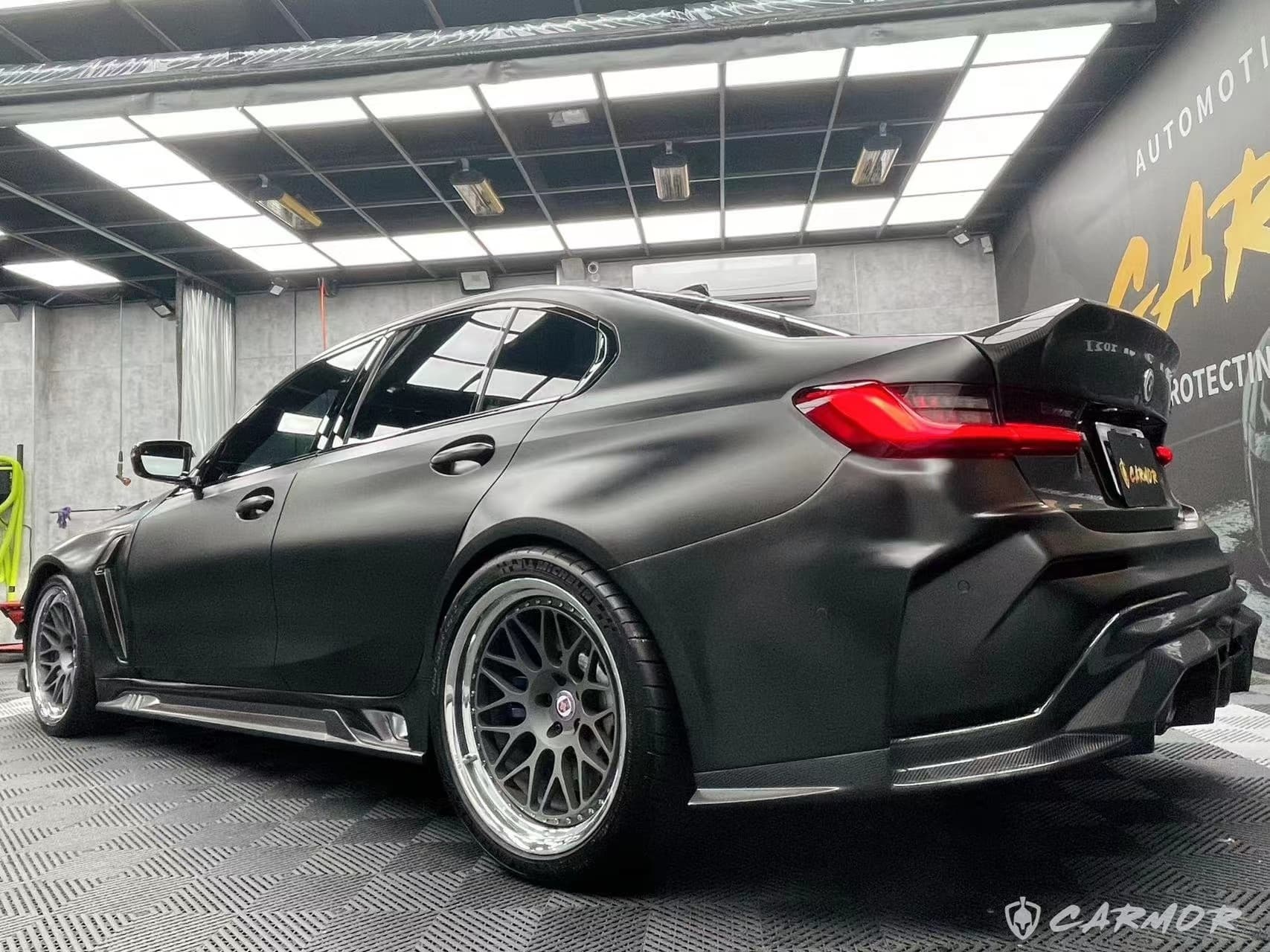 BMW G80 M3/G82 M4 CSL Style Dry Carbon Parts - styling view