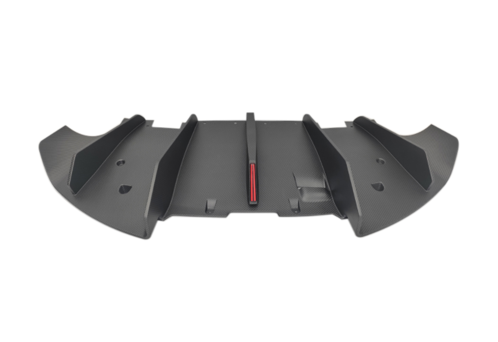 Lotus Emira V Style Dry Carbon Parts - styling reference for Rear Lip