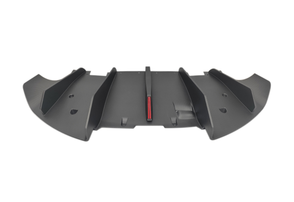 Lotus Emira V Style Dry Carbon Parts - styling reference for Rear Lip
