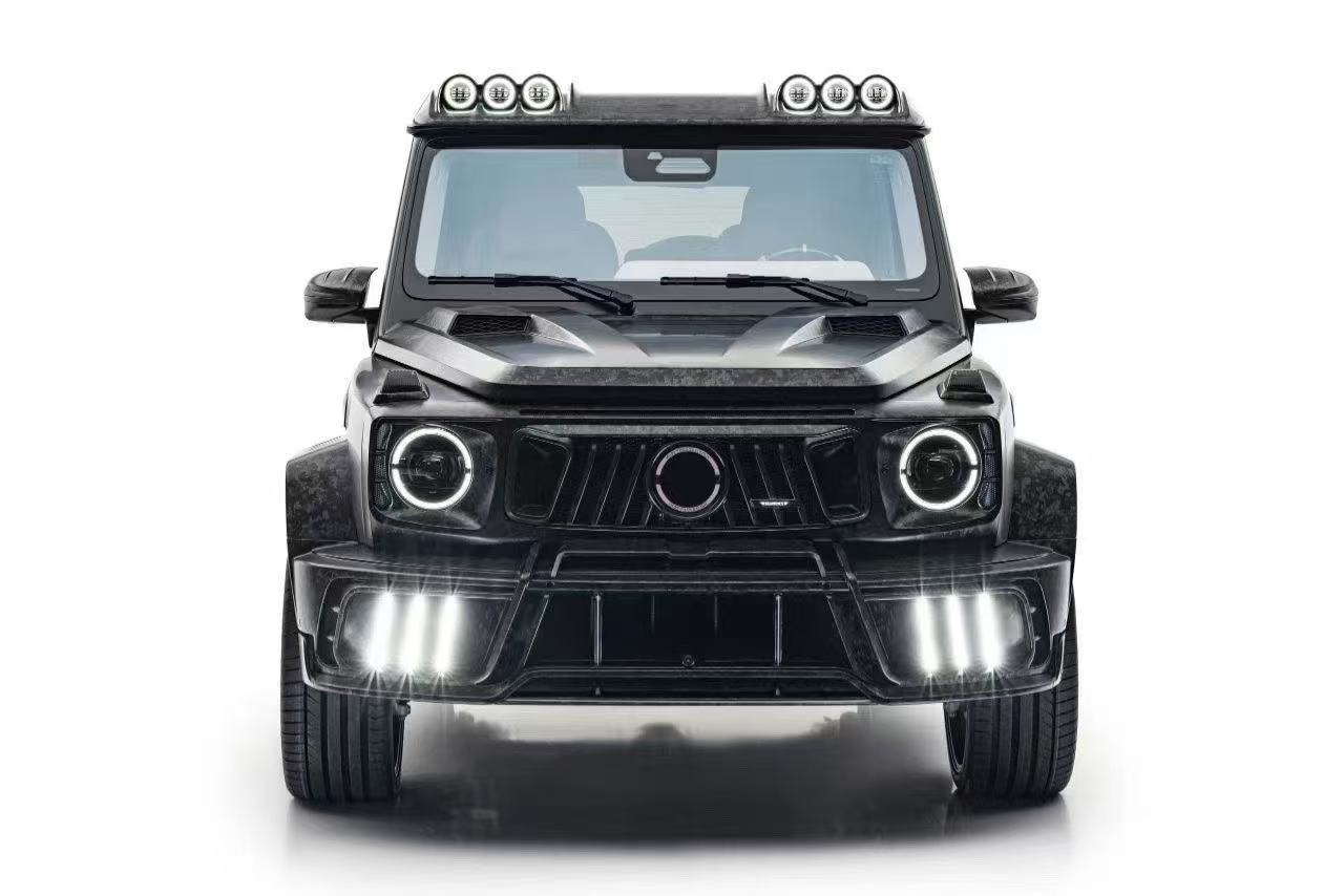 Mercedes-Benz W464/W465 G63/G500/G55 MSY Style Dry Carbon Body Kit - styling view