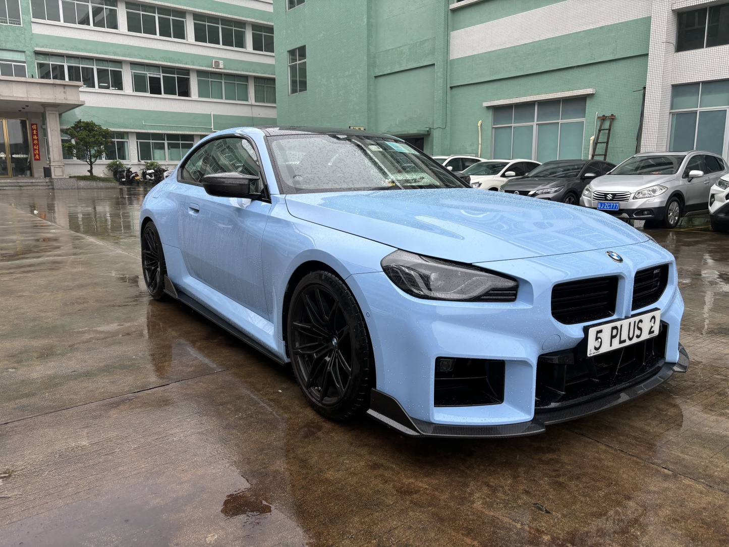BMW G87 M2 Ocean Design OD Style Dry Carbon Parts - styling view