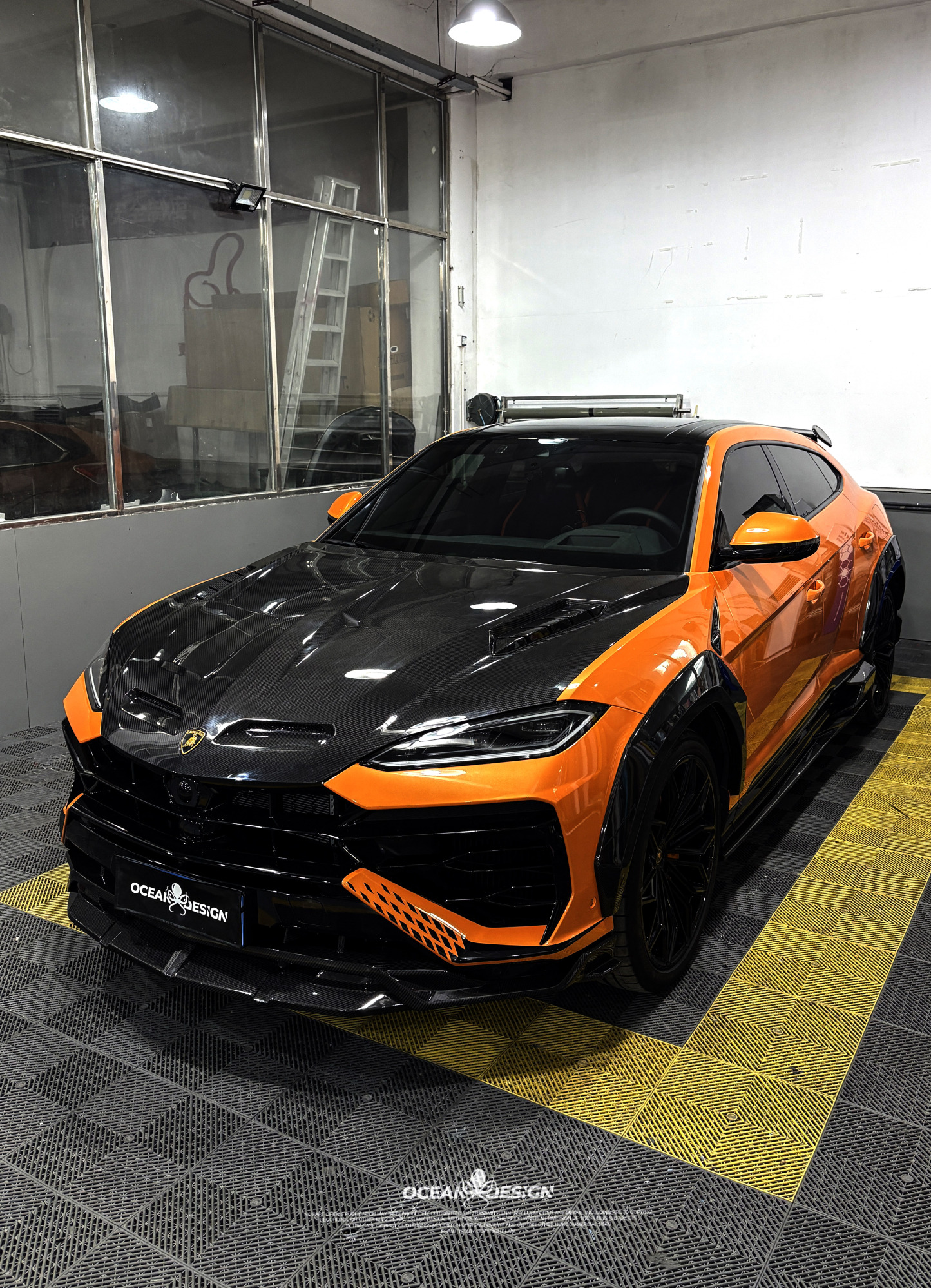 Lamborghini Urus SE U Style Parts - styling view